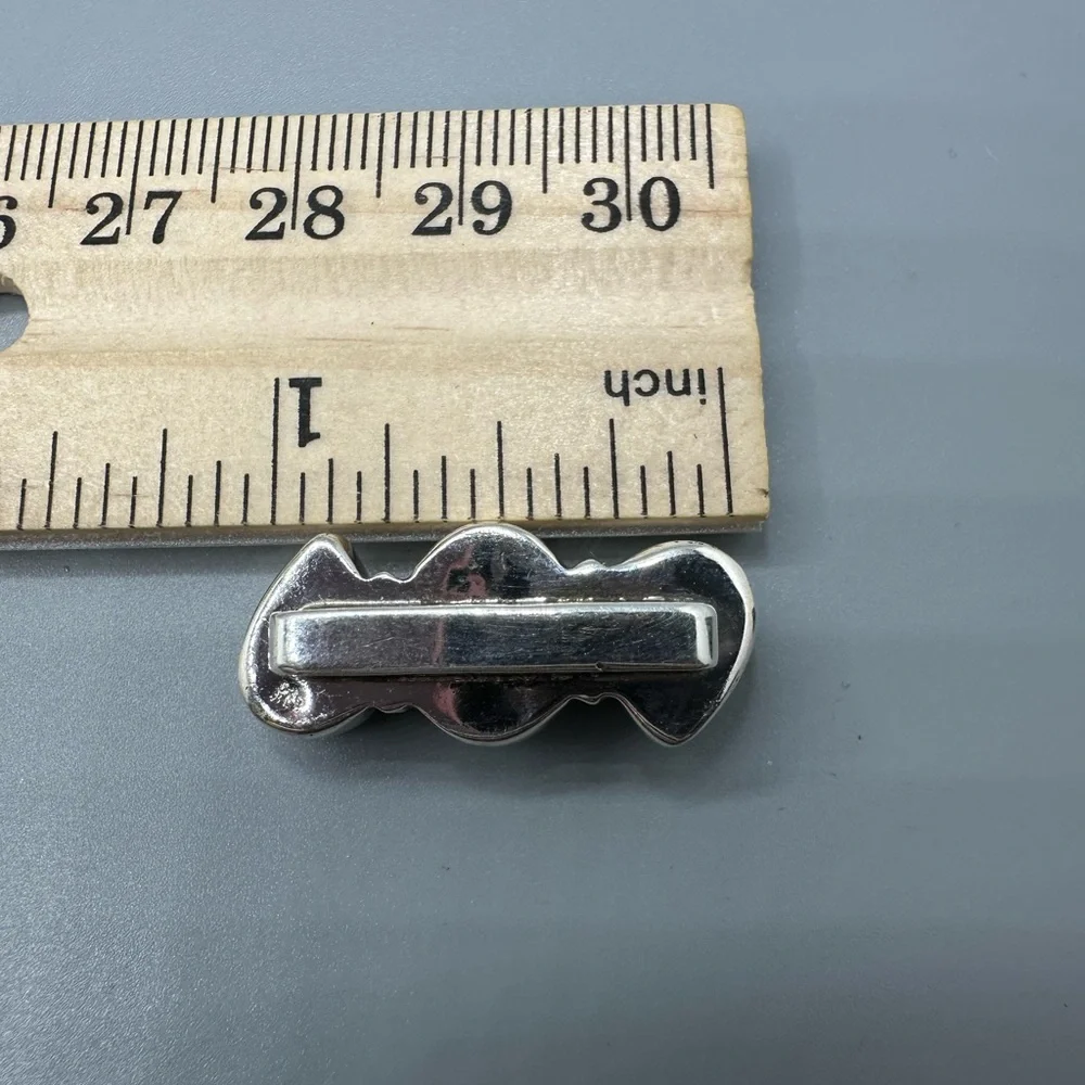 ⌚Blackjack Turquoise Sterling Silver 925 Watch Band Charm Handmade Black Jack